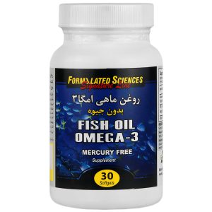 روغن ماهی امگا 3 بدون جیوه فرمولیتد ساینسز – 30 عددی
