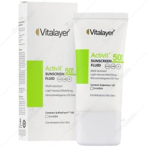 فلوئید ضد آفتاب اکتی ویت SPF50(بی رنگ)