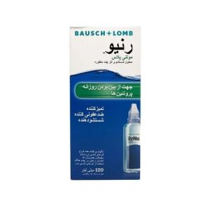 محلول شستشوی لنز مولتی پلاس رنیو 120 میلی لیتری