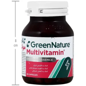 مولتی ویتامین گرین نیچر 30 عدد