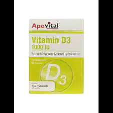 سافت ژل ویتامین د3 آپوویتال 1000 واحدی