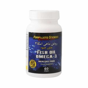 روغن ماهی امگا 3 بدون جیوه فرمولیتد ساینسز – 60 عددی