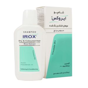 شامپو موهای خشک و رنگ شده سبوس برنج ایروکس